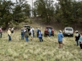 Arrival at the site