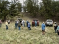 Arrival at the site