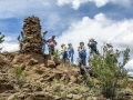 An old sheepherder's cairn